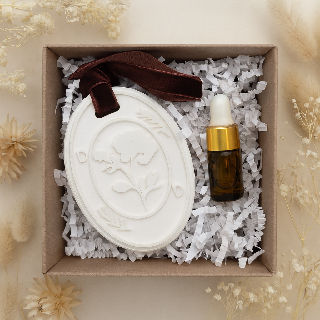 Ornamental Jesmonite Diffuser Pendant