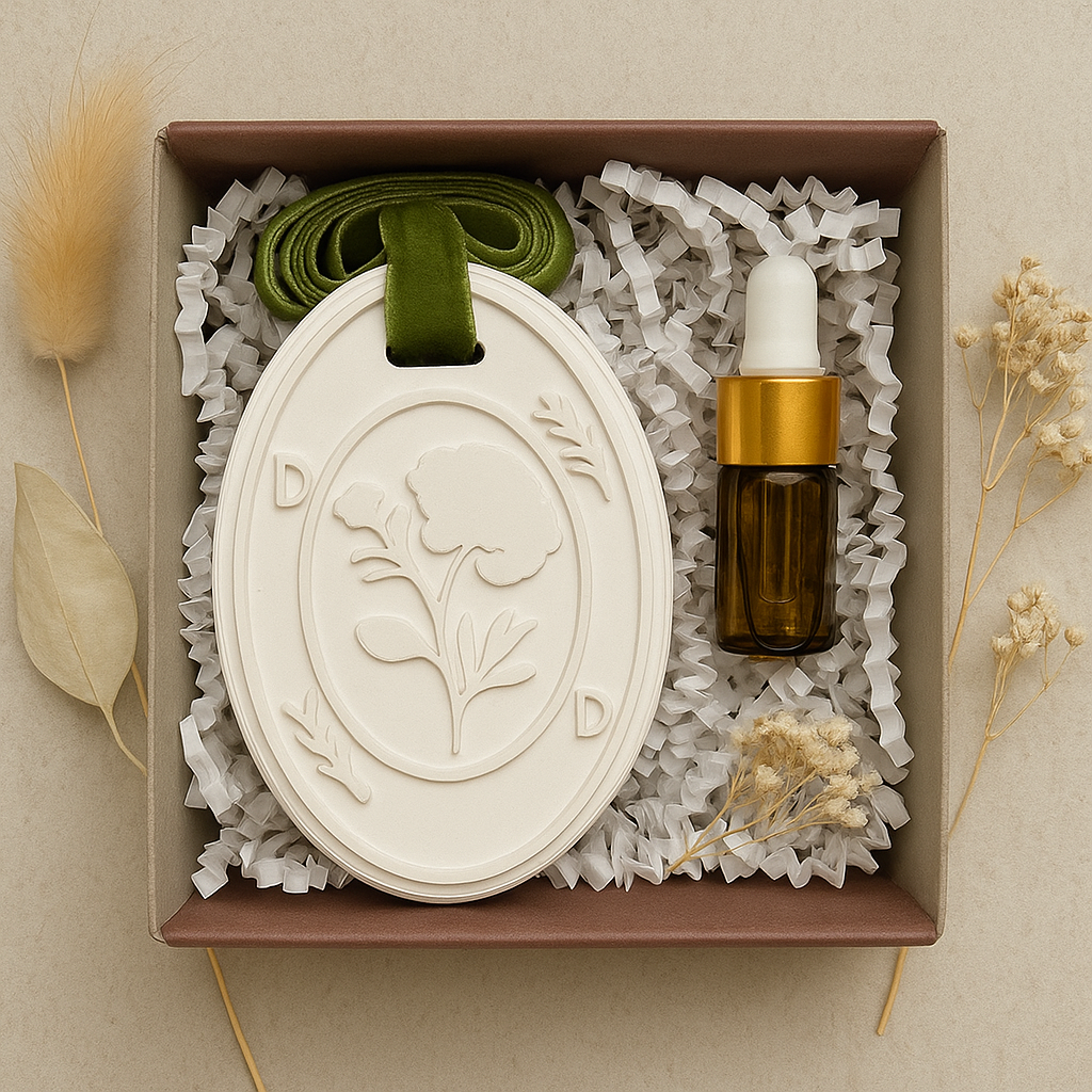 Ornamental Jesmonite Diffuser Pendant