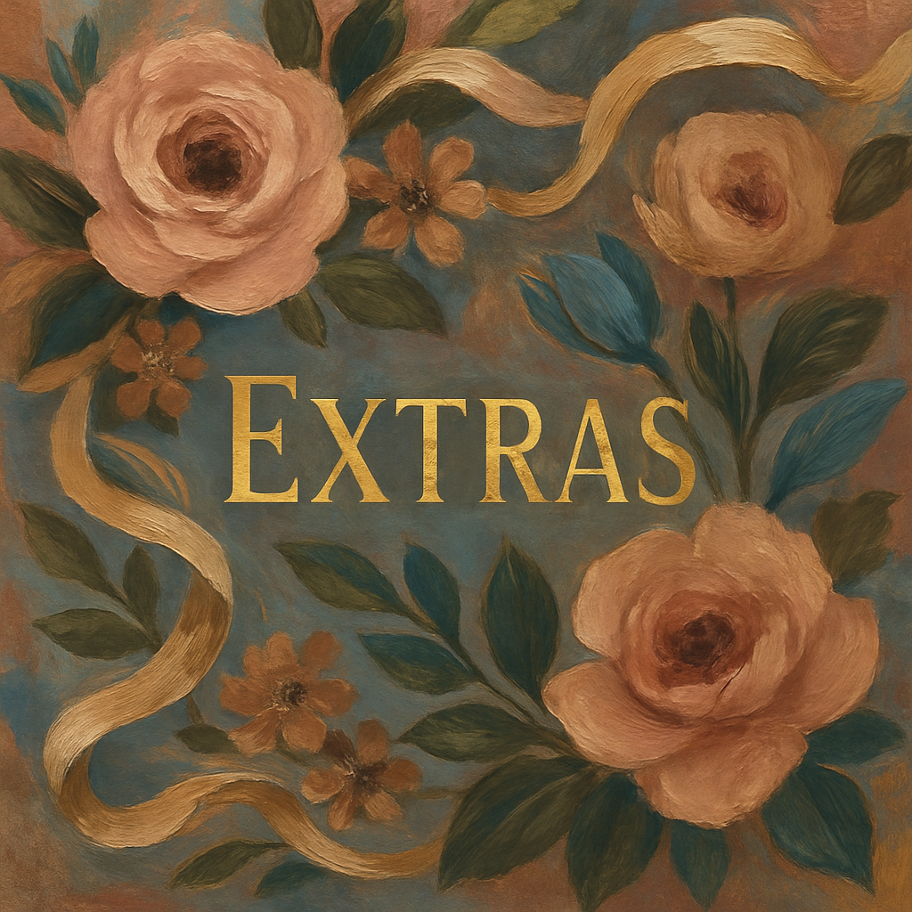 Our collection of extra items to add to or enhance your order. 