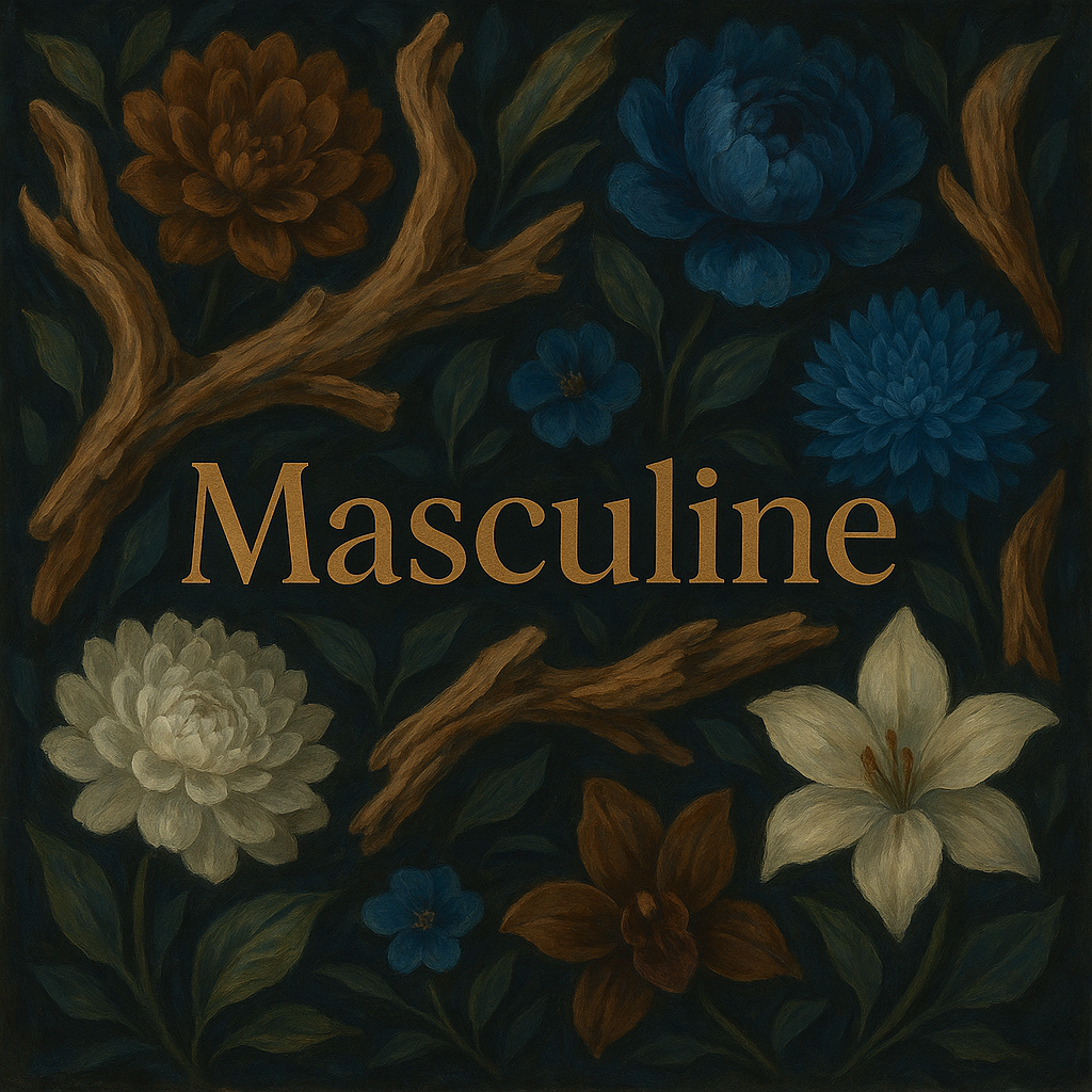 Our collection of masculine perfumes.